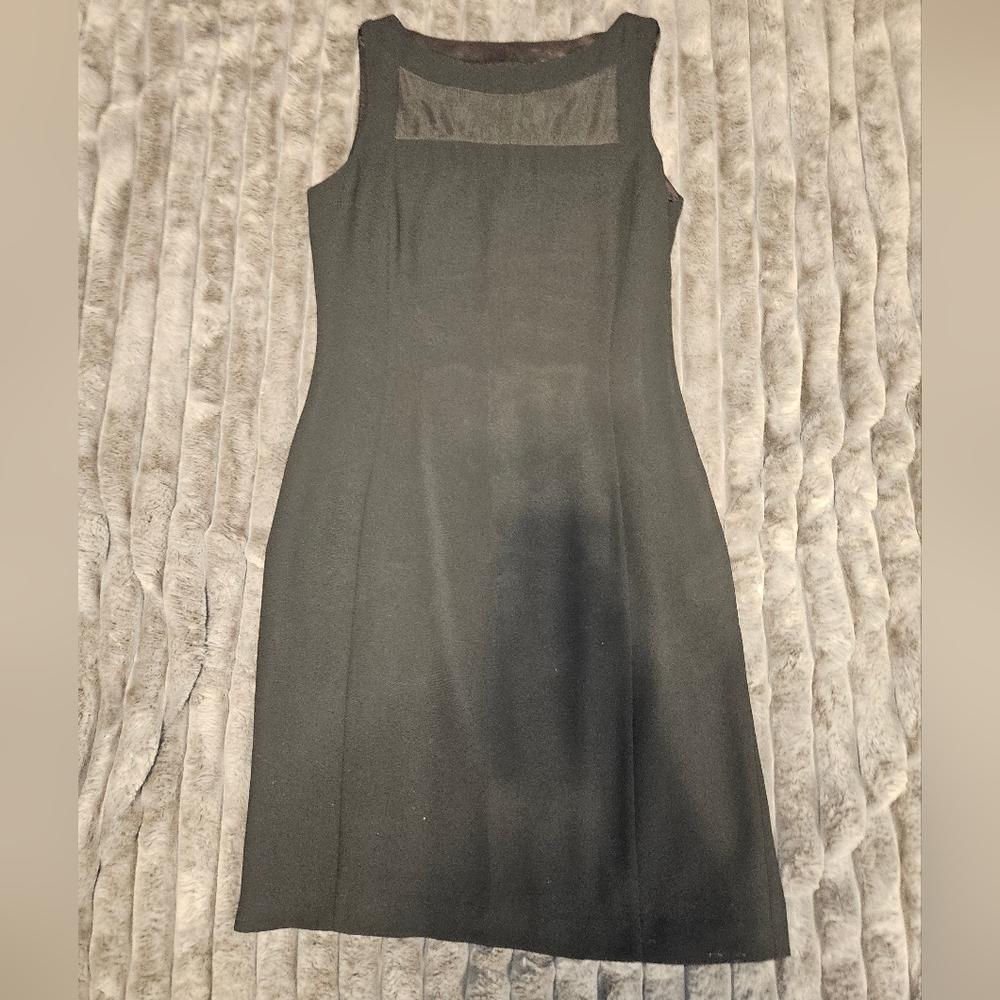 Cachet Black Midi Dress